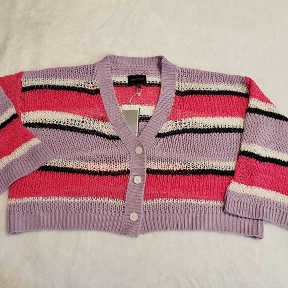Urban Revivo Women's Colorful Cardigan - Picture 1 of 9